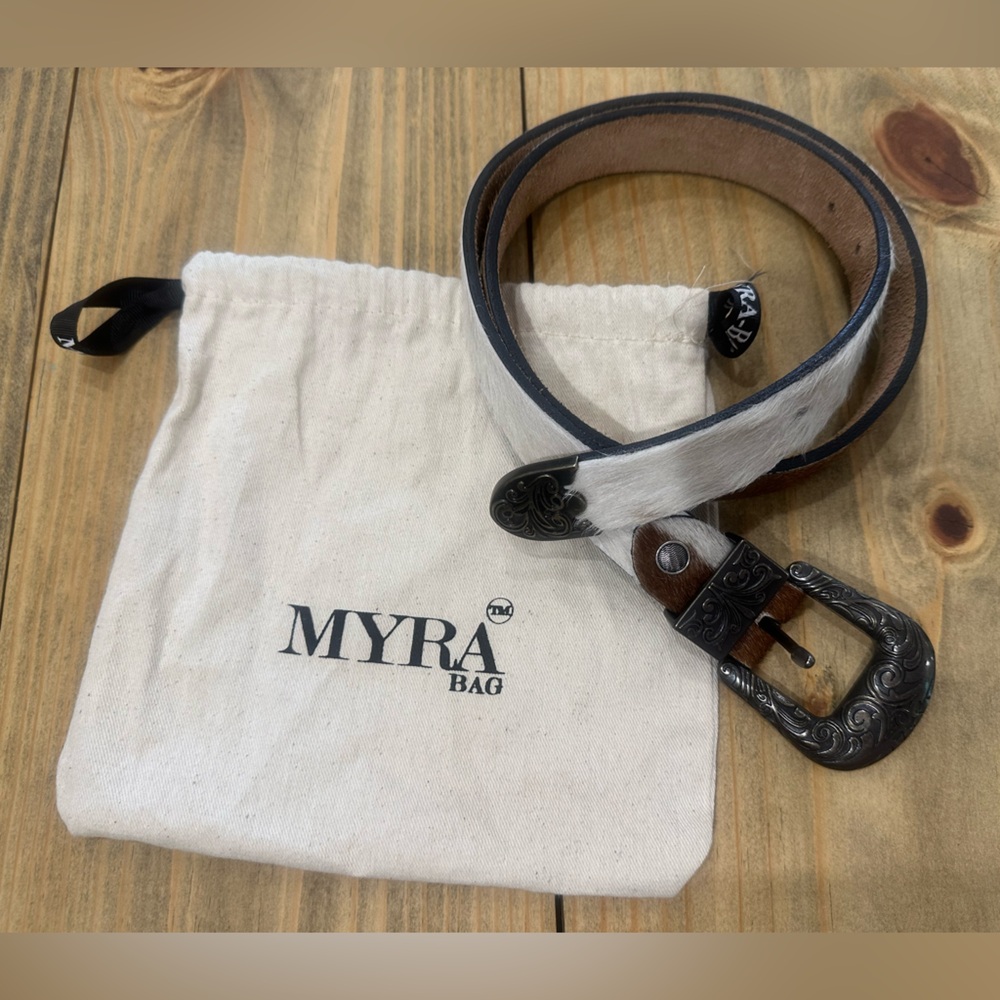 Myra Bag Cowhide Belt